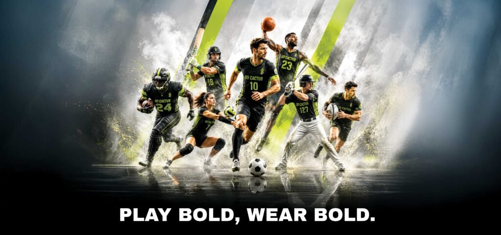 Go Cactus custom sports uniforms and team jackets