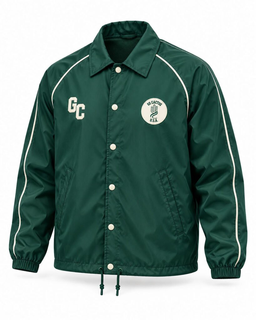 Custom classic team coach jacket