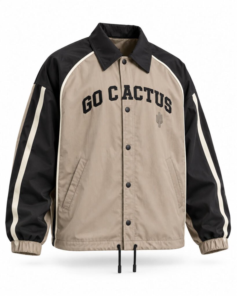 Custom streetwear coach jacket