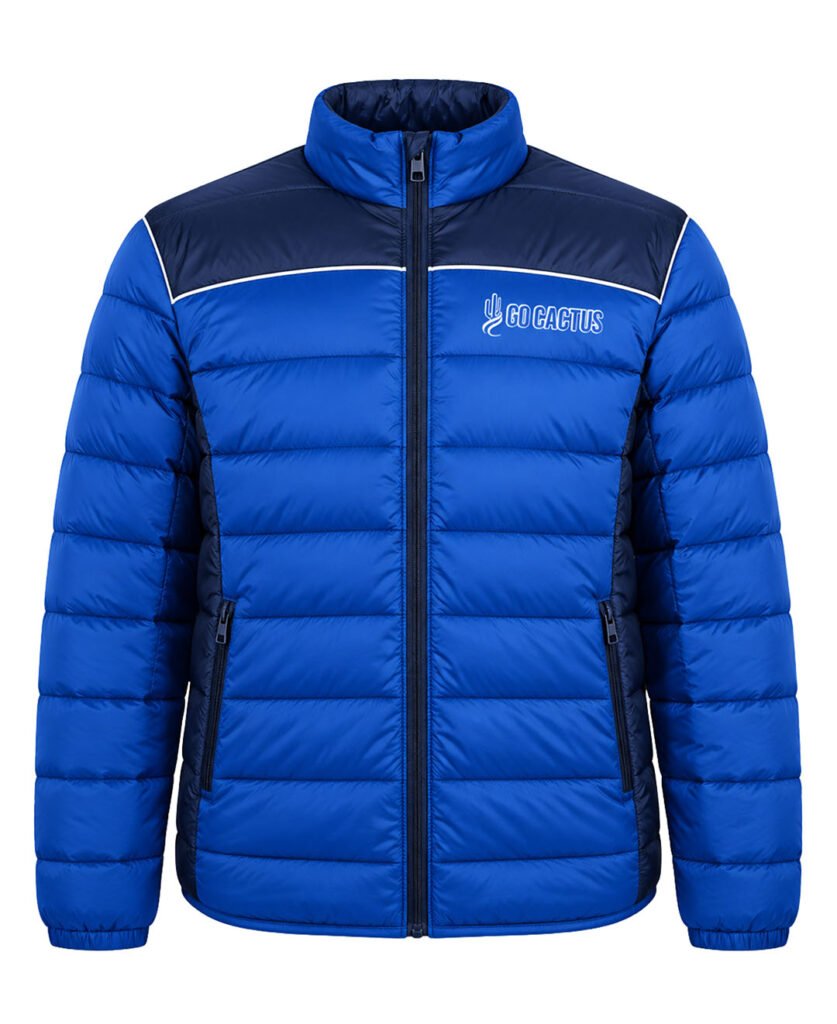 Custom team puffer jacket