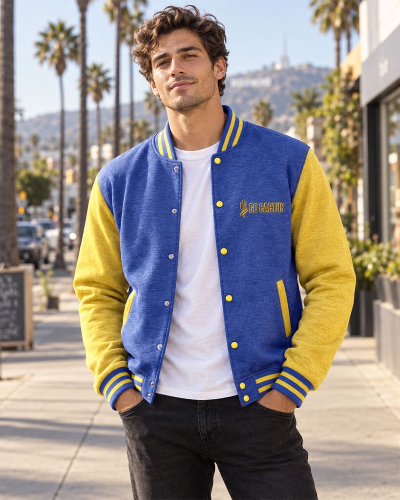 Custom street varsity jacket