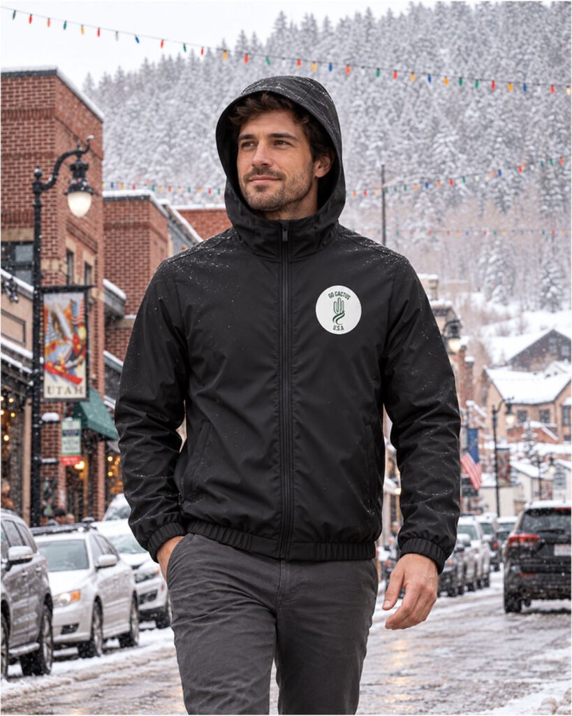 Custom windbreaker jackets by Go Cactus